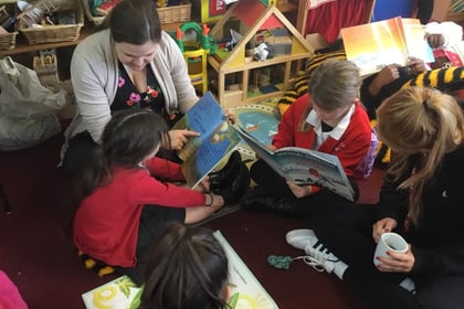 School's first reading cafe a huge success