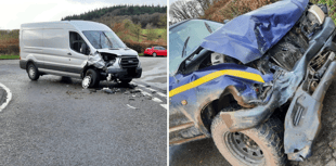 Driver who missed court for driving offences arrested after collision