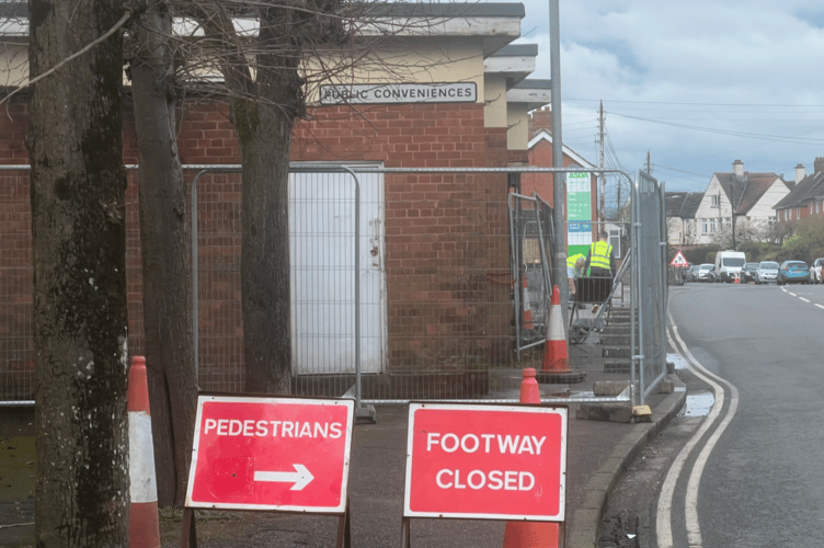 Longforth Road Toilet Block Work