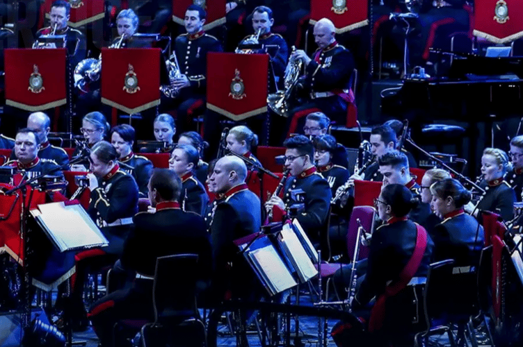 HM Royal Marine Band Lympstone are set to put on a sold out show in Wiveliscombe