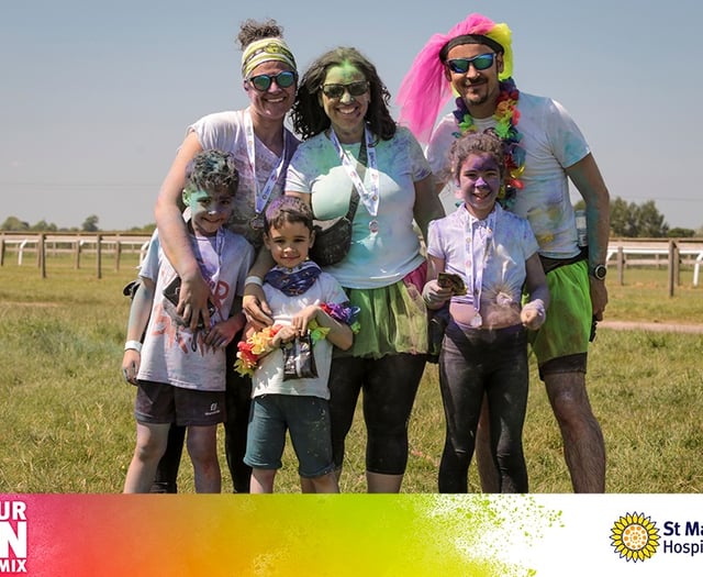 St Margaret's Hospice Colour Run returns for 2024