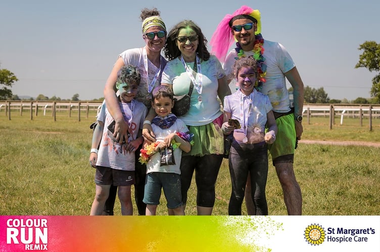 St Margaret's Hospice Care Colour Run