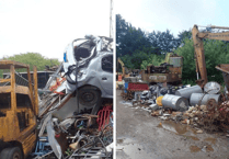 Convicted scrap dealer fined £1200 over illegal waste