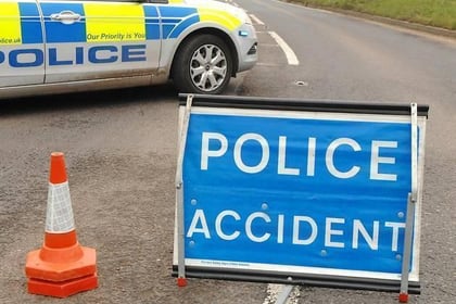 Man fighting for life after colliding with tree on A30