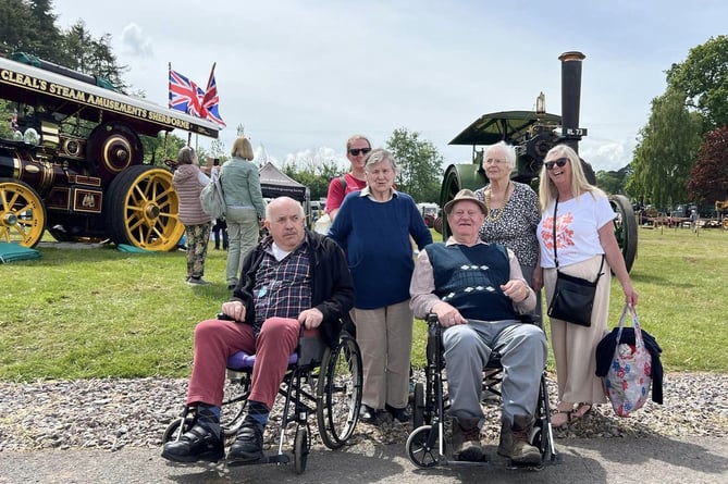 Wellington care home residents enjoyed a day-trip at the Devon Show