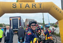 Almost £50,000 raised for air ambulance in cycle challenge