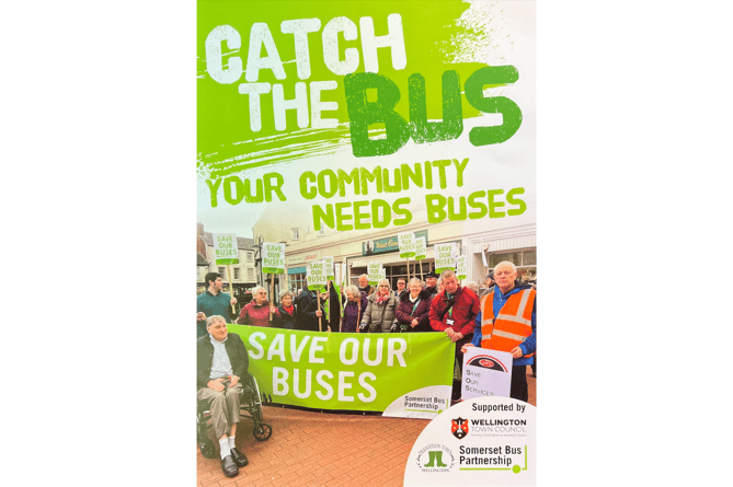 Somerset Bus Partnership campaign to encourage the community to catch busses