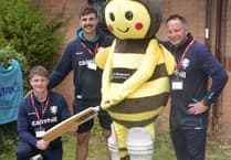 Somerset cricketers bring 'joy' to hospice residents