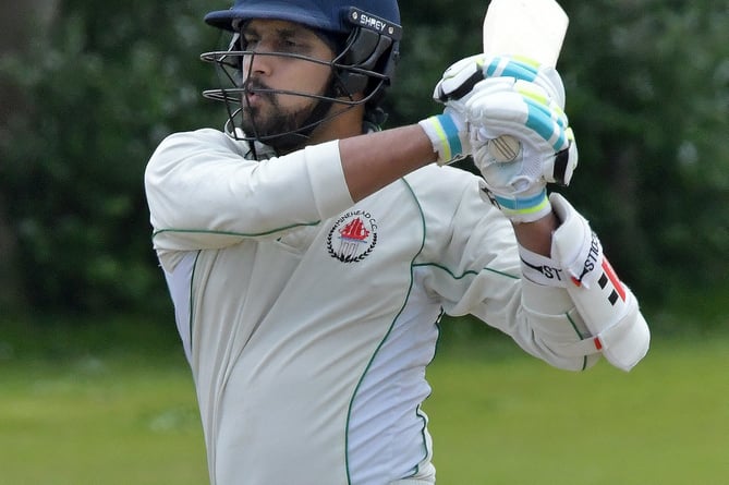 Vishnu Kombath scored 18 for Minehead