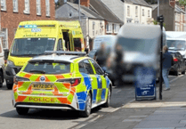Emergency services in town centre response after woman hit by van