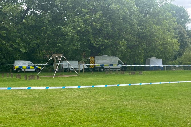 Three men have been arrested on suspicion of murder after officers were called to French Weir Park at around 8.30am today (Wednesday 17 July).