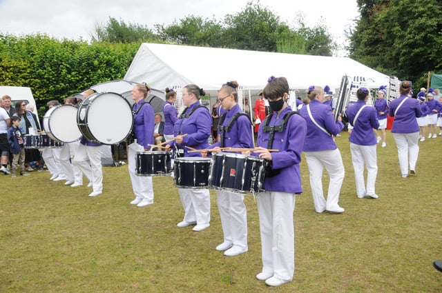 Wellington Majorettes in action