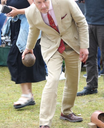 New MP for Taunton and Wellington, Gideon Amos, took part in the festivities