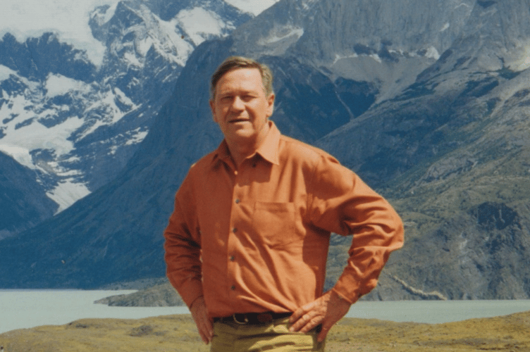 The late Richard Cottrell in Italy, which he made his home for the last 21 years of his life. 