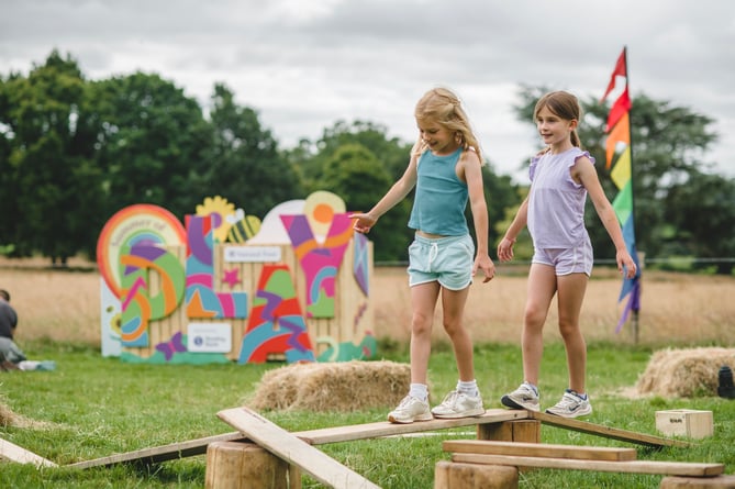 A summer of play has started at the National Trust's Killerton House. 