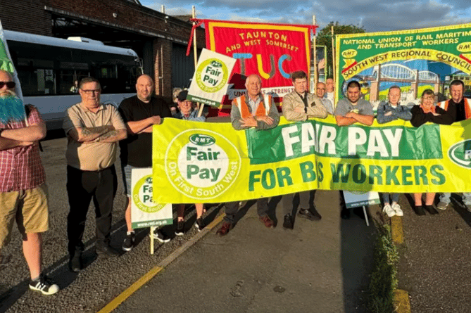 RMT union members working for First Bus are to take strike and other industrial action disrupting local bus services during August.