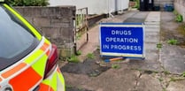 Second drugs bust in town in two months