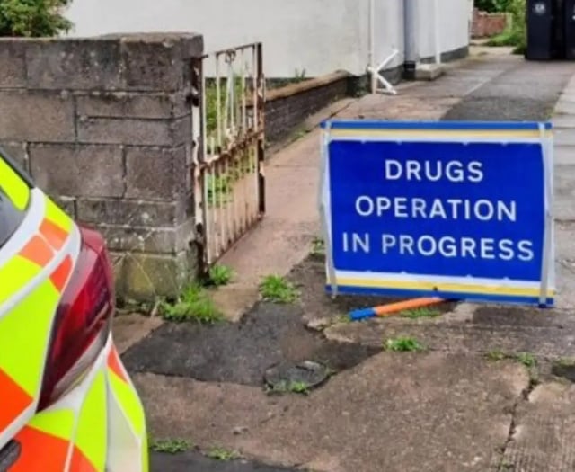 Second drugs bust in town in two months