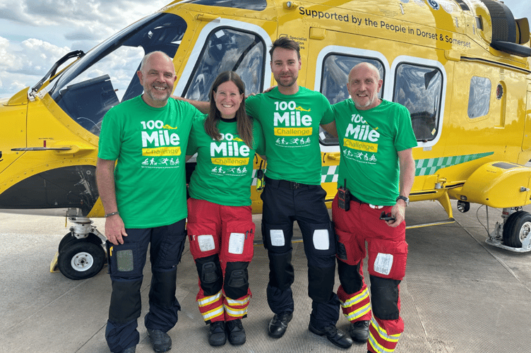 Join the Air Ambulance 100 miles October challenge