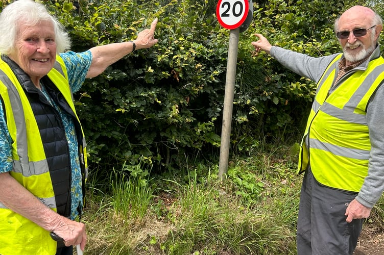 Residents and staff at Nynehead Court have welcomed the introduction of a new 20 mph speed limit outside the home, which will make the area safer for everyone.