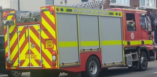 Three fire engines attend fire in Tonedale