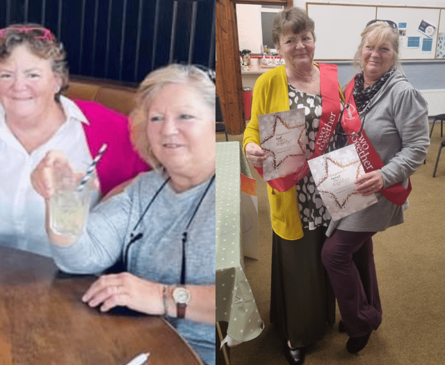 Best friends celebrate "life-changing" weight loss with Slimming World