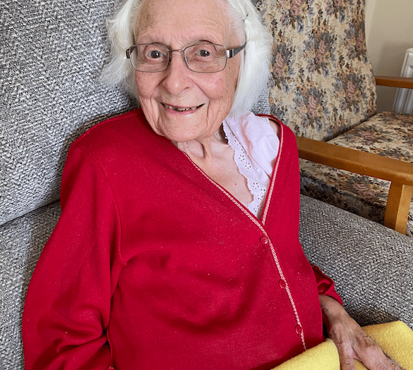 Ruby celebrates 100th birthday with quiet party