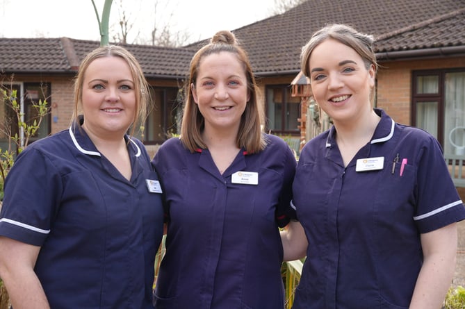 In-Patient Unit Nursing team at St Margaret's Somerset Hospice (Photo: St Margaret's Somerset Hospice)