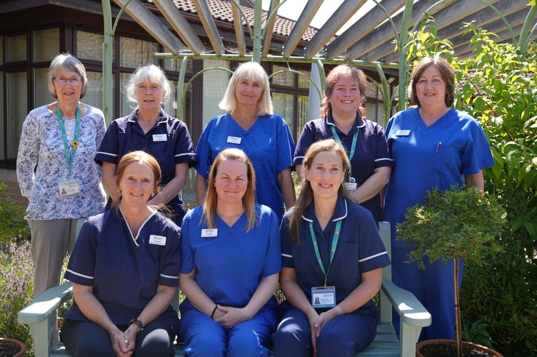 Lymphoedema Team at St Margaret's Somerset Hospice (Photo: St Margaret's Somerset Hospice)