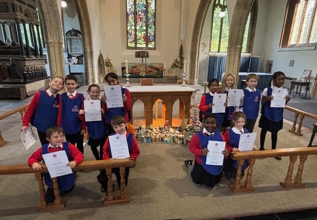 St John’s Church of England Primary School celebrated their pupil chaplains during their Harvest Festival service on Thursday, October 17.