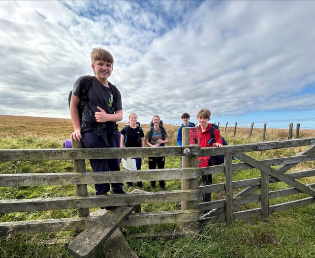 Students complete challenging expedition on Exmoor