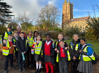 Pupil chaplains visit Taunton Minster Church