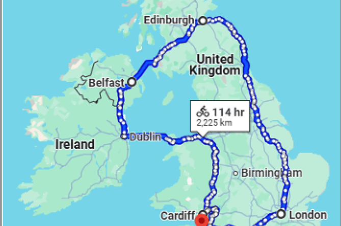 The Year 6 children of St John’s Primary School in Wellington are taking on a fundraising challenge to cycle to the UK’s four capital cities.