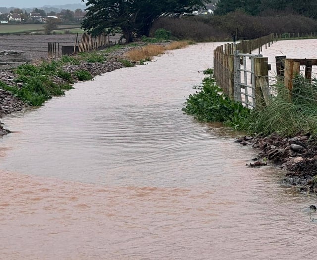 Flood warnings remain in place after Storm Bert battered Westcountry