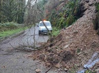 Storm Bert caused over 600 incidents on roads in Somerset