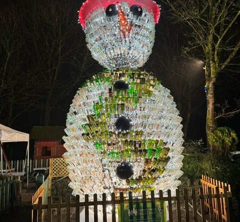 The Queen Victoria Inn in Priddy, run by Mark Walton and wife Debs, will be covered with more than 55,000 lights for the big switch on this Friday (December 6)