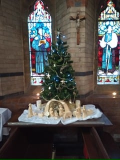 All Saints' Church, Rockwell Green, will be hosting the Christmas Tree Festival this weekend on December 8&9