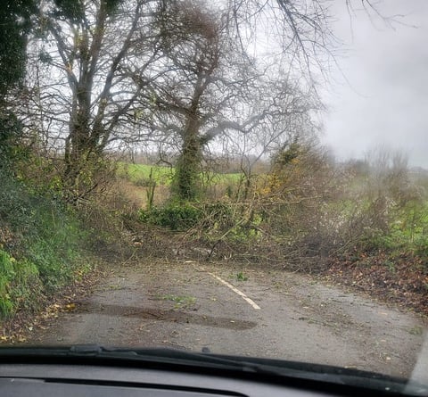 Milverton to Wellington road near Chipley Cross