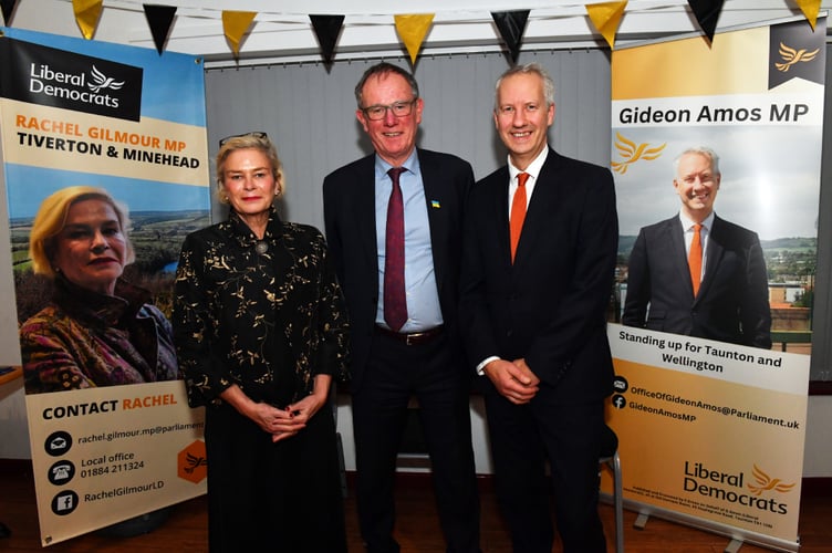  Taunton and Wellington Liberal Democrats celebrated a triumphant year at their AGM and fundraising dinner.