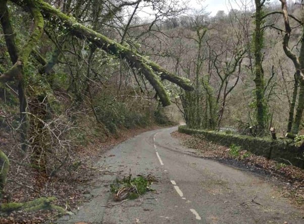 Bridgetown to Dulverton on the A396 (Photo: Somerset Council)