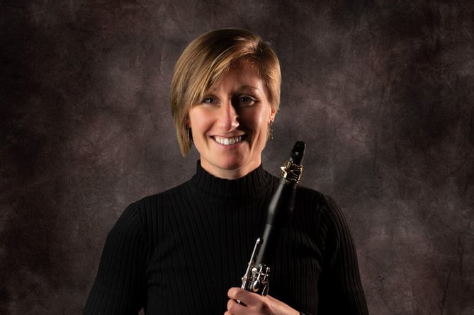 Charlotte Stus will speak at St Andrew's Church, Wiveliscombe, on her time at a HM Royal Marines musician