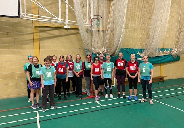 Wellington Vixens Walking Netballers invite newcomers to enjoy a first free session this new year