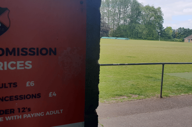 Wellington Football Club has to find nearly £13,000 to build a new covered stand for spectators