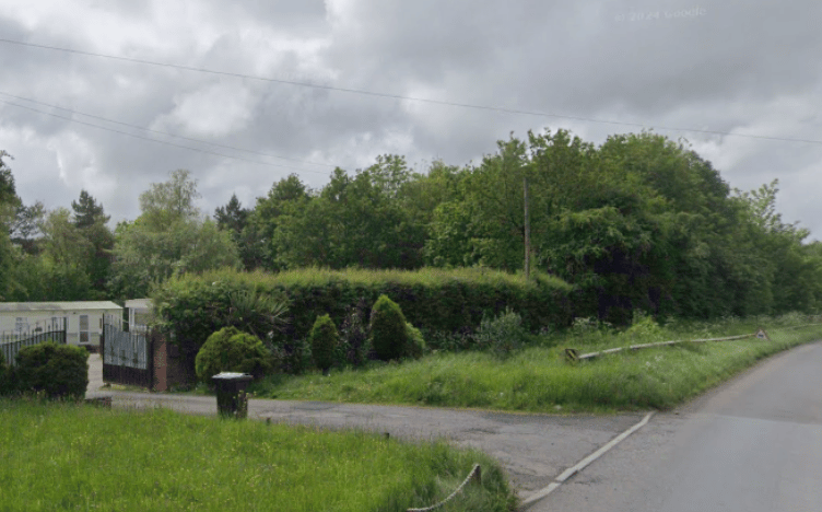 The entrance to Maidendown Caravan Park, between Culmstock and Burlescombe. PHOTO: Google Maps.