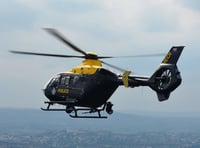 Town disturbance sees police helicopter response