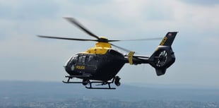 Town disturbance sees police helicopter response