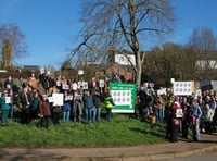 Anti-car parking charges protestors turn out in force